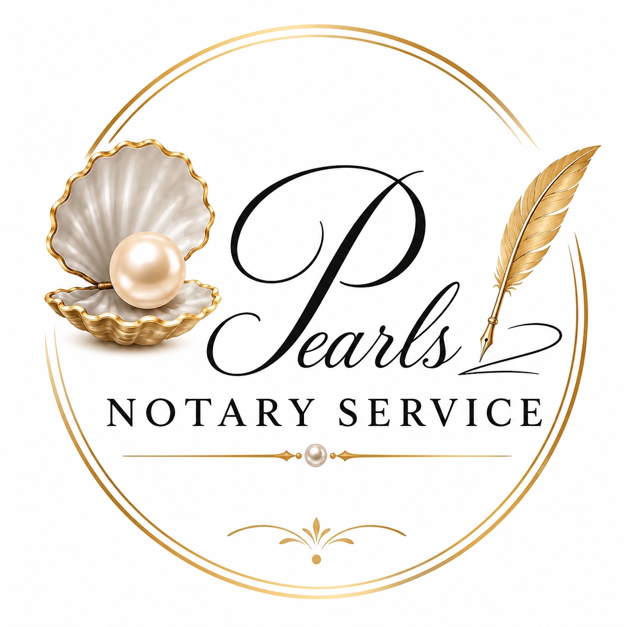 Pearls Notary Services logo